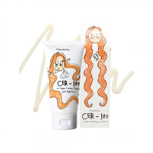 Elizavecca Cer-100 Collagen Coating Protein Ion Injection Plaukų kremas