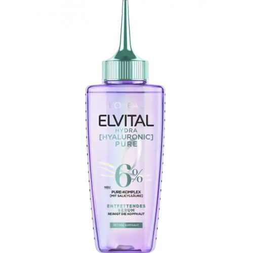 L'Oréal Paris Hydra Hyaluronic Pure Entfettendes Serum Galvos odą valantis serumas