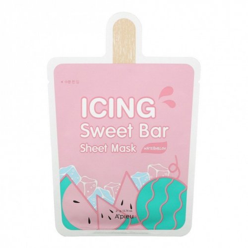 A'pieu Icing Sweet Bar Sheet Mask - Watermelon Veido kaukė