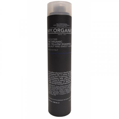 My.Organics No- Yellow Shampoo Šampūnas neutralizuojantis geltoną atspalvį