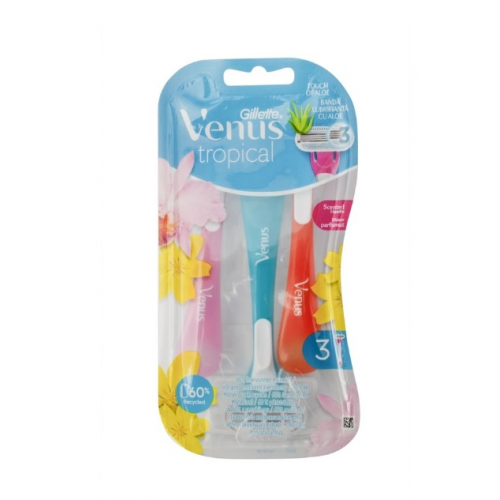 Gillette Venus Tropical Disposable Razors Ühekordsed raseerijad