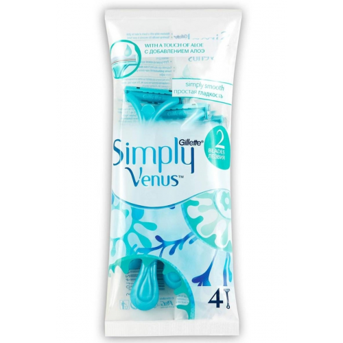 Gillette Venus Simply Smooth Disposal Razors Vienkartiniai skustuvai