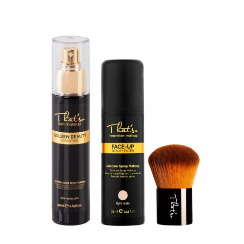 That'so Golden Beauty, Face-up & Kabuki Brush Set
