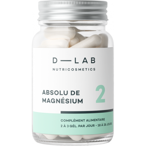 D-LAB Nutricosmetics Absolu De Magnesium Pure Magnesium Maisto papildas, grynasis magnis