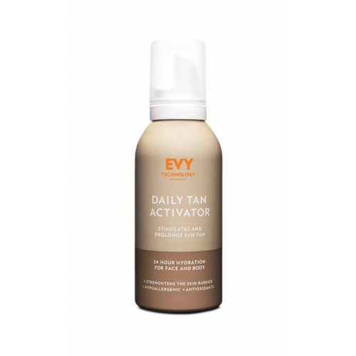 EVY Technology Daily Tan Activator Kūno ir veido putos paruošiančios odą įdegiui