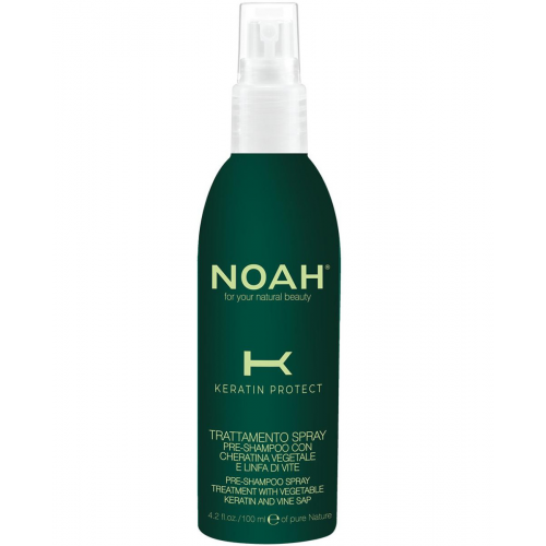 Noah Keratin Protect Pre-Shampoo Spray Atkuriamasis plaukų purškiklis su augaliniu keratinu