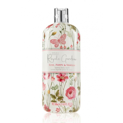 Baylis & Harding Baylis & Harding Royale Garden Rose, Poppy & Vanilla Body Wash 500ml