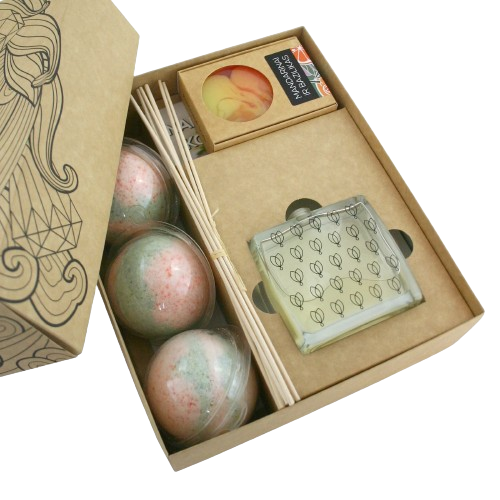 Photos - Soap / Hand Sanitiser Acappella Acappella Mandarins and Basil Home Fragrance Set 1 vnt. KS658620