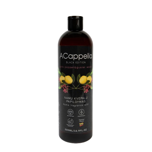 Acappella Black Edition Pink Pepper & Guaiac Wood Refill Mājas aromāta uzpilde