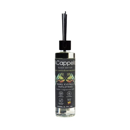 Acappella Black Edition Palo Santo & Sandalwood Refill Namų kvapo papildymas