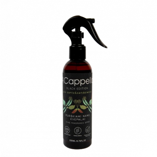 Acappella Black Edition Palo Santo & Sandalwood Purškiami namų kvepalai