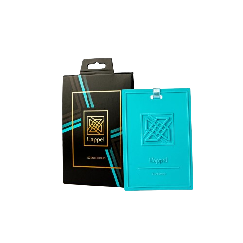 L'appel Scented Card Automobilinis ir spintos kvapusis pakabukas dėžutėje