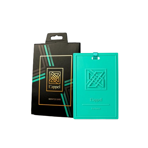 L'appel Scented Card Automobilinis ir spintos kvapusis pakabukas dėžutėje