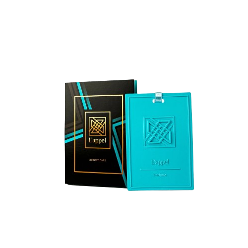 L'appel Scented Card Automobilinis ir spintos kvapusis pakabukas atvirutėje