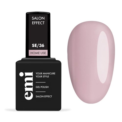 E.Mi E.MiLac Salon Effect Gel Nail Polish 9ml 36 Light Beige