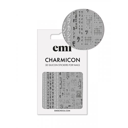 E.Mi E.Mi Charmicon Silicone Stickers #171 Matrix