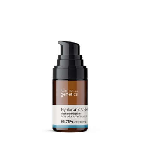 Skin Generics Hyaluronic Acid + VitB3 Flash Filler Booster Intensyviai drėkinantis serumas