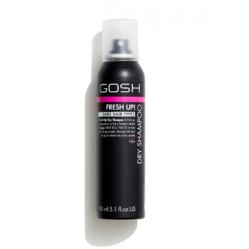 GOSH Copenhagen Dry Shampoo Spray Dark Sausas šampūnas tamsiems plaukams