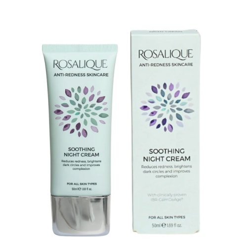 Rosalique Soothing Night Cream Raminantis naktinis veido kremas