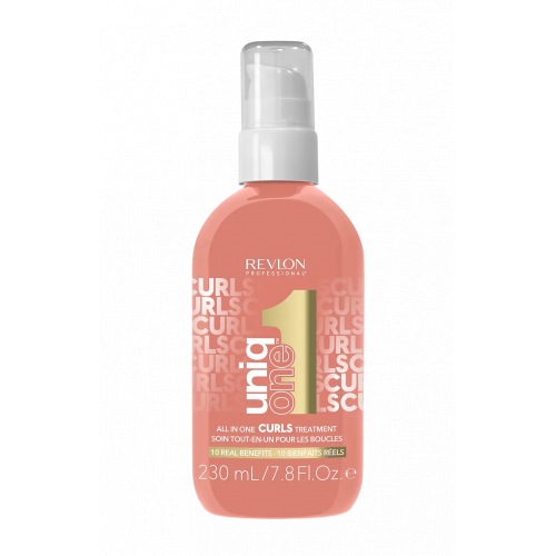 Revlon Professional Uniq One All In One Curls Treatment Nenuplaunama priemonė garbanotiems plaukams