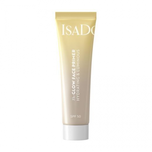 Isadora The Glow Face Primer SPF50 Makiažo bazė su 50SPF apsauga