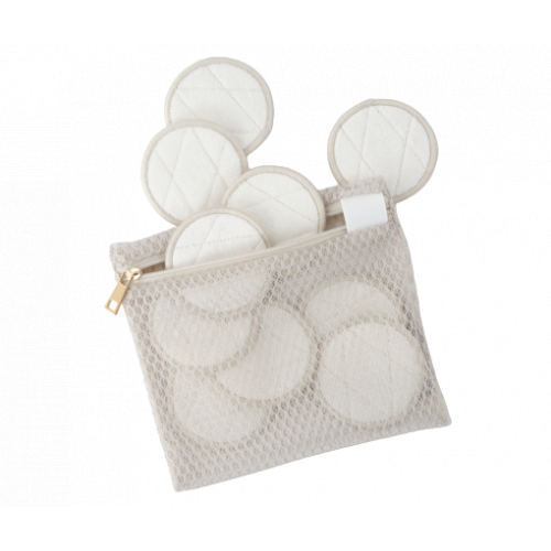 Norwex Microfiber & Bamboo Reusable Rounds Mikropluošto-bambuko pagalvėlės makiažo valymui