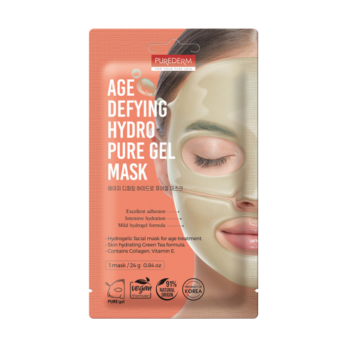 Purederm Age Defying Hydro Pure Gel Mask Gelinė kaukė stabdanti senėjimą