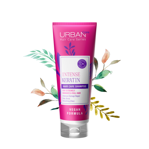 Urban Care Intense Keratin Hair Shampoo Šampūnas plaukams su keratinu
