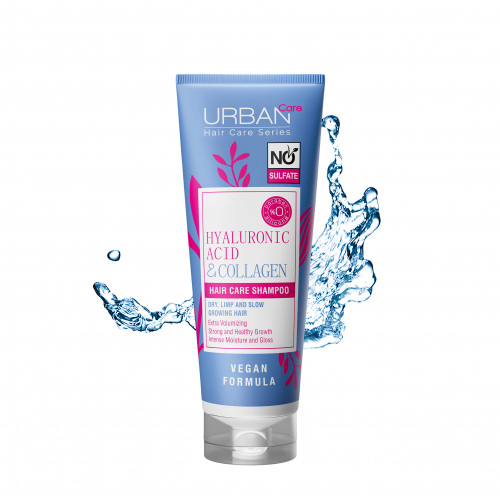 Urban Care Hyaluronic Acid & Collagen Hair Shampoo Drėkinantis šampūnas plaukams