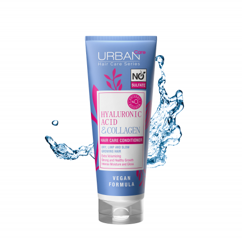 Urban Care Hyaluronic Acid & Collagen Hair Conditioner Drėkinantis kondicionierius plaukams