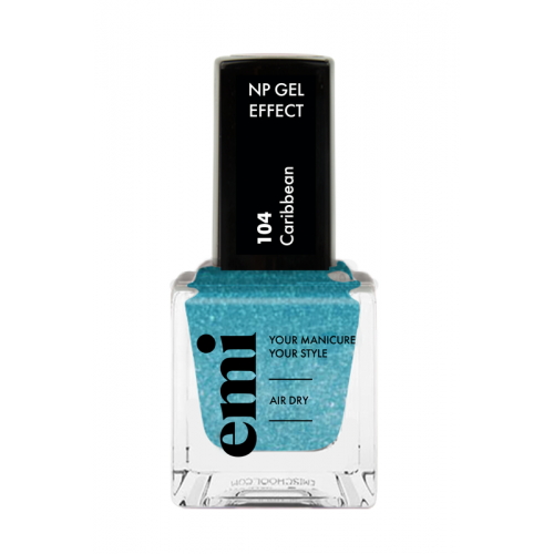 E.Mi E.Mi Nail Polish Gel Effect 9ml Caribbean