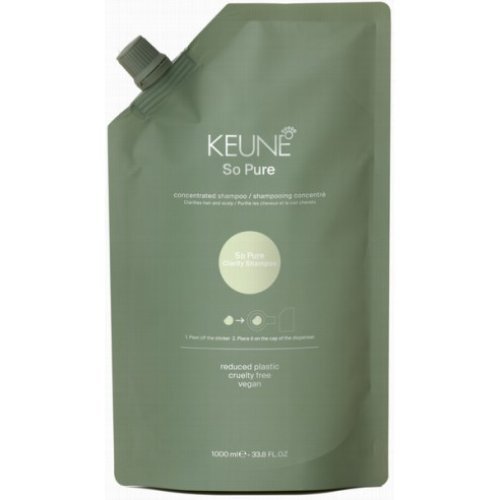 Keune So Pure Clarify Shampoo Giliai valantis plaukų šampūnas
