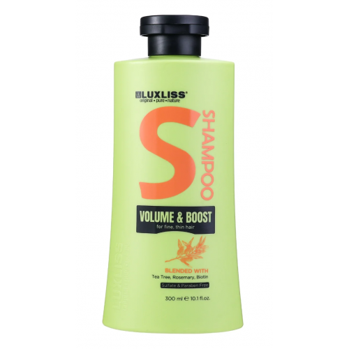 LUXLISS Volume & Boost Shampoo Apimties suteikiantis šampūnas