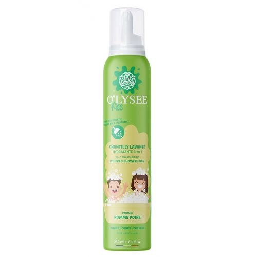 O’LYSEE Pomme Poire Kids 3in1 Moisturizing Whipped Shower Foam