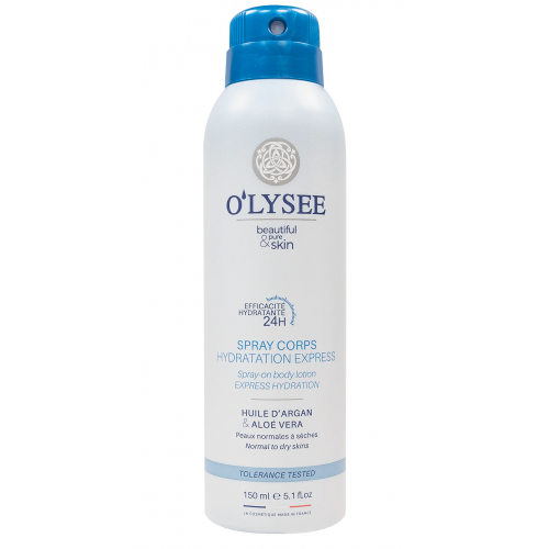 O’LYSEE Express Hydration Body Spray Izsmidzināms mitrinošs ķermeņa losjons