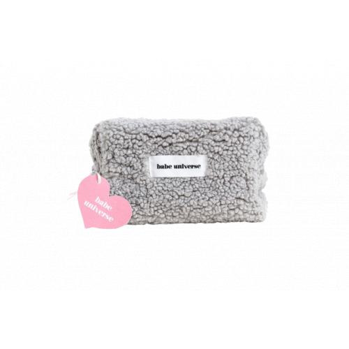 Babe Universe Handmade Makeup Bag M Grey Monday