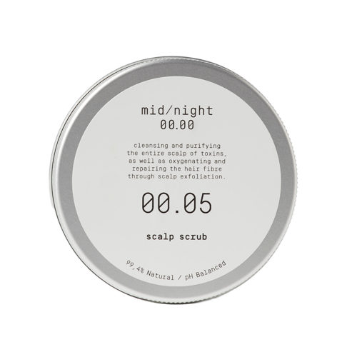 Midnight 00.00 Midnight 00.00 Scalp Cleansing Scrub 00.05 130ml