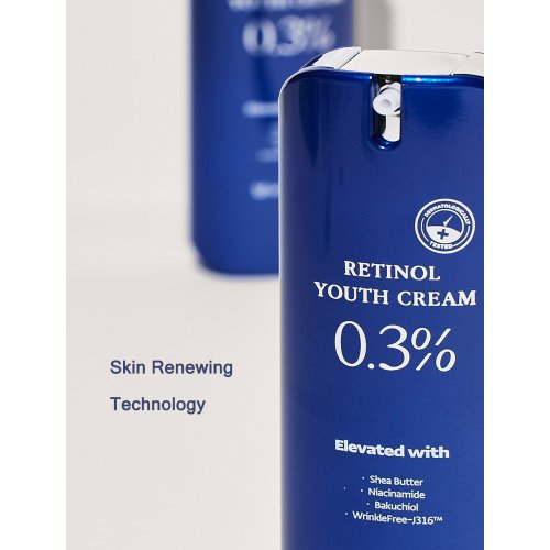 Mizon 0.3% Retinol Youth Cream Veido serumas su retinoliu  26g