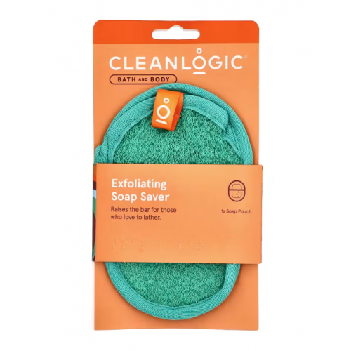 Cleanlogic Bath & Body Exfoliating Soap Saver Šveičiamoji muilo kempinė