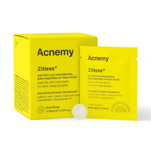 Acnemy Zitless Patches For Early Stage Pimples Pleistriukai ankstyvo spuogo prevencijai