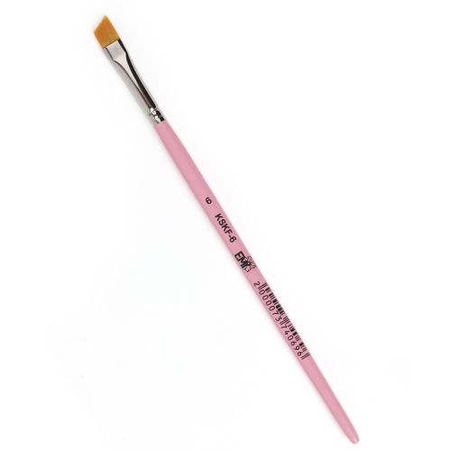 E.Mi Brush Beveled Square For French Manicure Šepetėlis prancūziškam manikiūrui