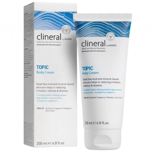 Photos - Cream / Lotion AHAVA Clineral Topic Body Cream 200ml KS207713