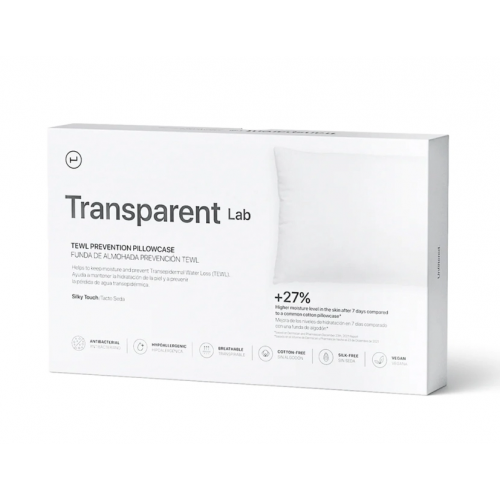 Transparent Lab Tewl Prevention Pillowcase Spilvena uzvalks