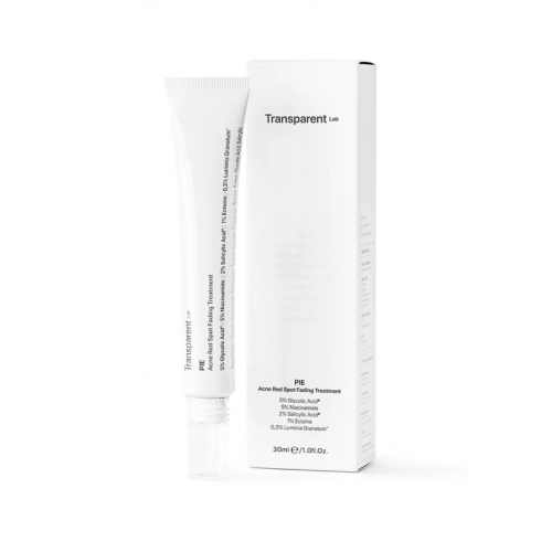 Transparent Lab PIE Acne Red Spot Fading Treatment Aknės randų ir eritemos/odos raudonio gelis