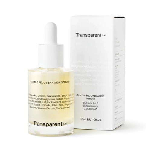 Transparent Lab Gentle Rejuvenation Serum Jauninantis, skaistinantis serumas