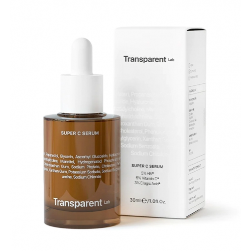 Transparent Lab Super C Serum Stangrinantis serumas nuo raukšlių