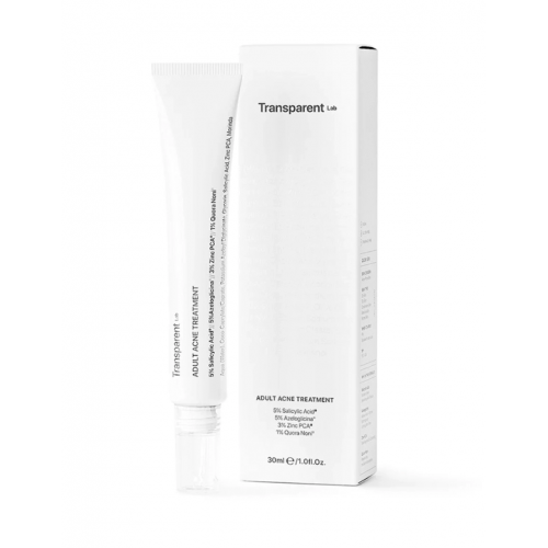 Transparent Lab Adult Acne Treatment Naktinė priemonė aknei