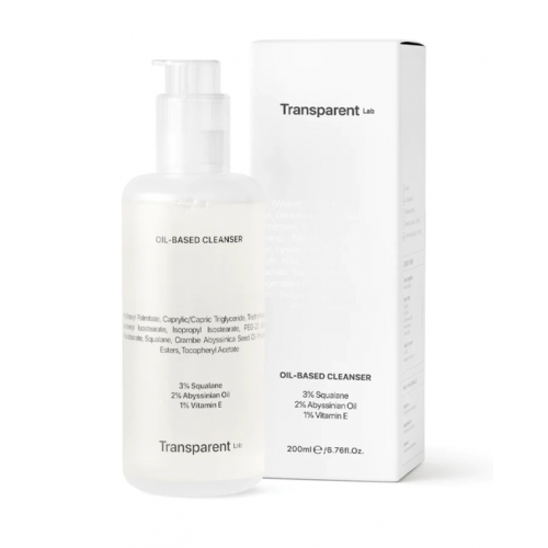Transparent Lab Oil-Based Cleanser Aliejaus pagrindo veido prausiklis