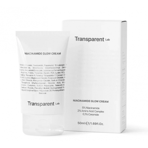 Transparent Lab Niacinamide Glow Cream Kremas su niacinamidu