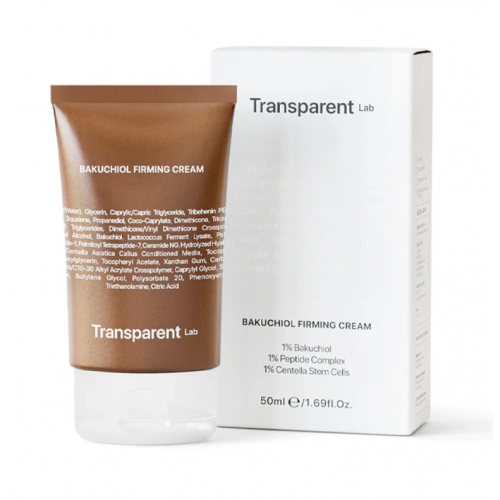 Transparent Lab Bakuchiol Firming Cream Stangrinantis veido kremas su bakučioliu